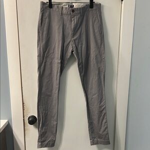 J. Crew Men's Classic Gray Chinos